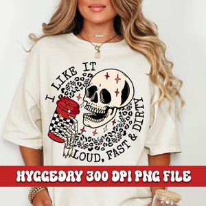 Wie es laut, schnell, schmutzig PNG, digitaler Download, Sublimation, Sublimieren, Rennen, Rennen, Feldweg, Totenkopf, skellie, Kaffee, kariert,