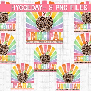 Zurück in die Schule zu schnüren Png, 8 Dateien, Sublimation Download, Klasse, Lehrerin, Schulleiterin, Sekretärin, Erzieher, abs., retro, regenbogen, sublimieren,