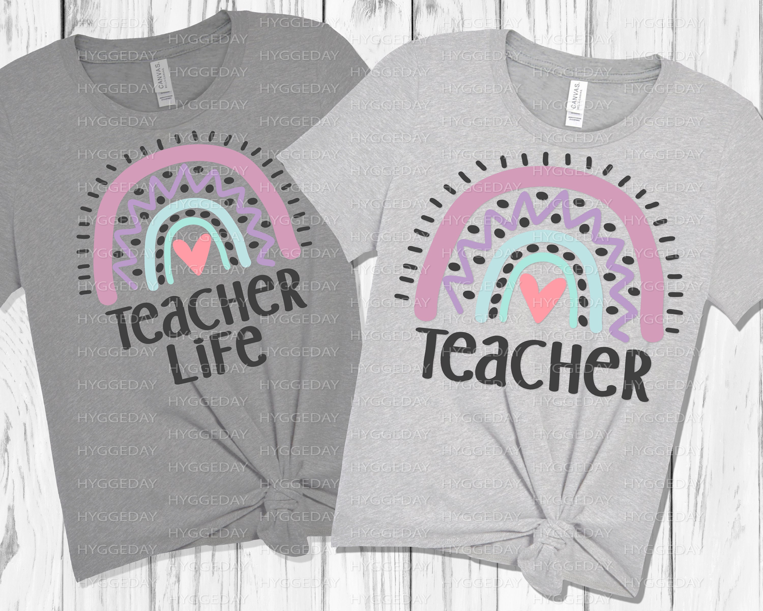 Download Teacher Rainbows Svg Dxf Png Rainbow Kids Kindness Teach Etsy