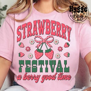 イチゴPNG、デジタルダウンロード、昇華、昇華、コケット夏祭りギンガムフラワー、かわいい、ガーリーベリーかわいい花柄トレンディ