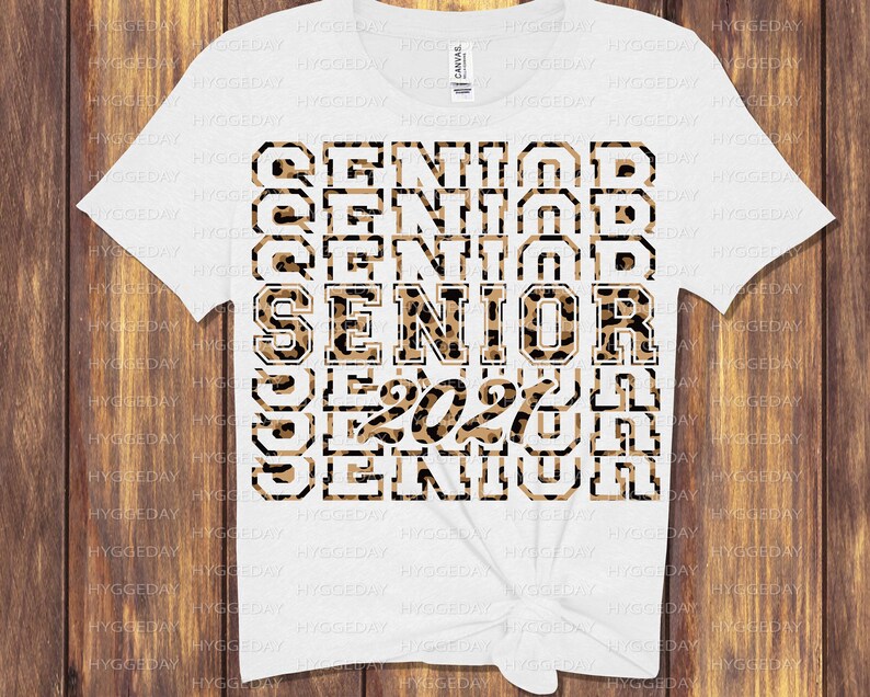 Download Leopard Senior 2021 PNG Sublimation Download Cheetah | Etsy