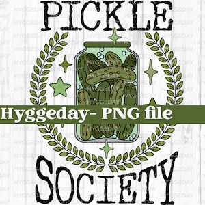 Pickle Society Png, Download digitale, Sublimazione, Sublimare, club, divertente, amante dei sottaceti,