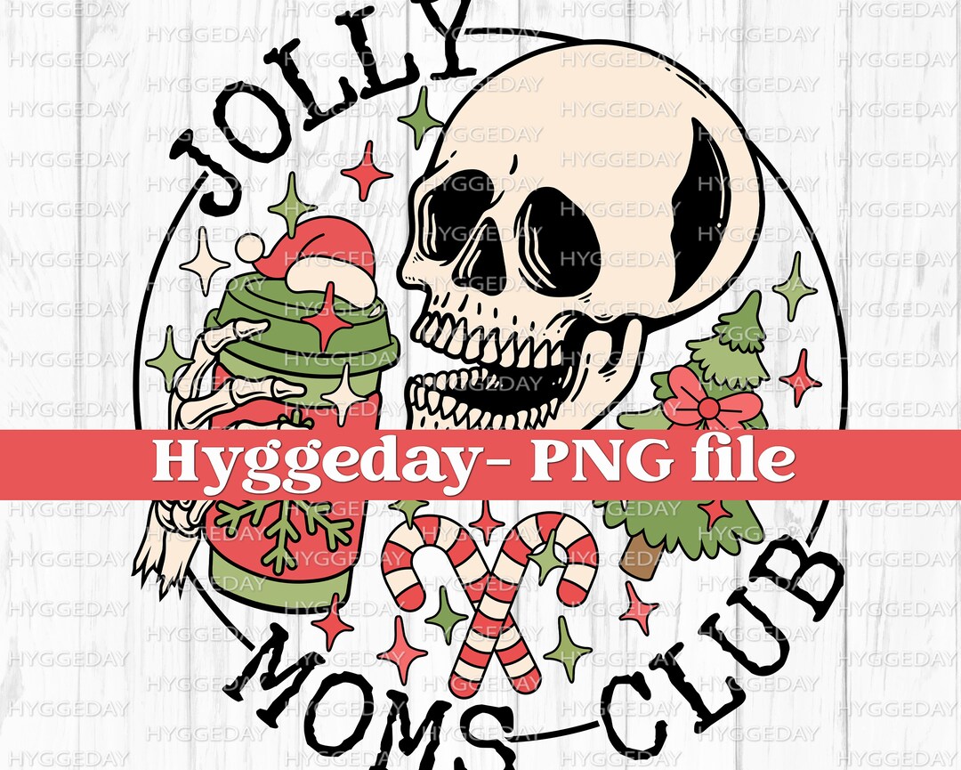 Jolly Moms Club PNG, Digital Download, Sublimation, Sublimate, Merry ...