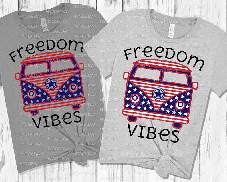 Download Freedom Vibes SVG DXF PNG 4th of July Svg America stars | Etsy