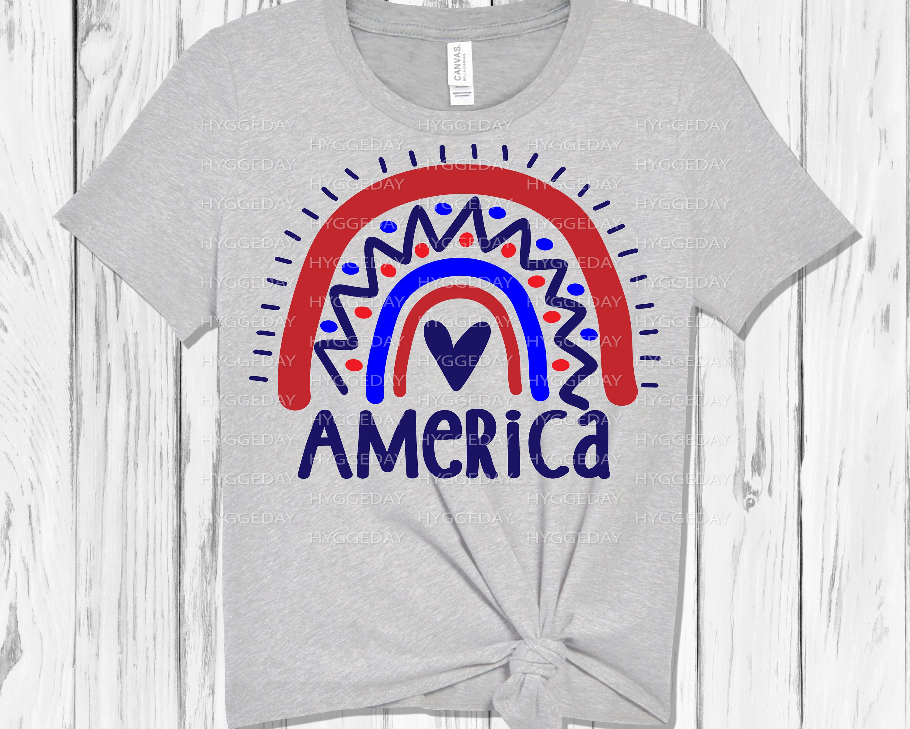 Download America Rainbow Svg Dxf Png 4th Of July Svg America Stars Etsy