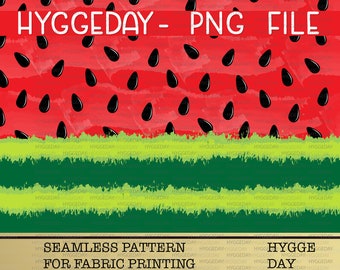 Seamless Watermelon Png, Digital Paper, Sublimate Download, summer, summer time, Background, Printable