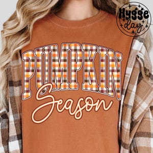 Pumpkin Season PNG: Fall Sublimation Design (Digital Download