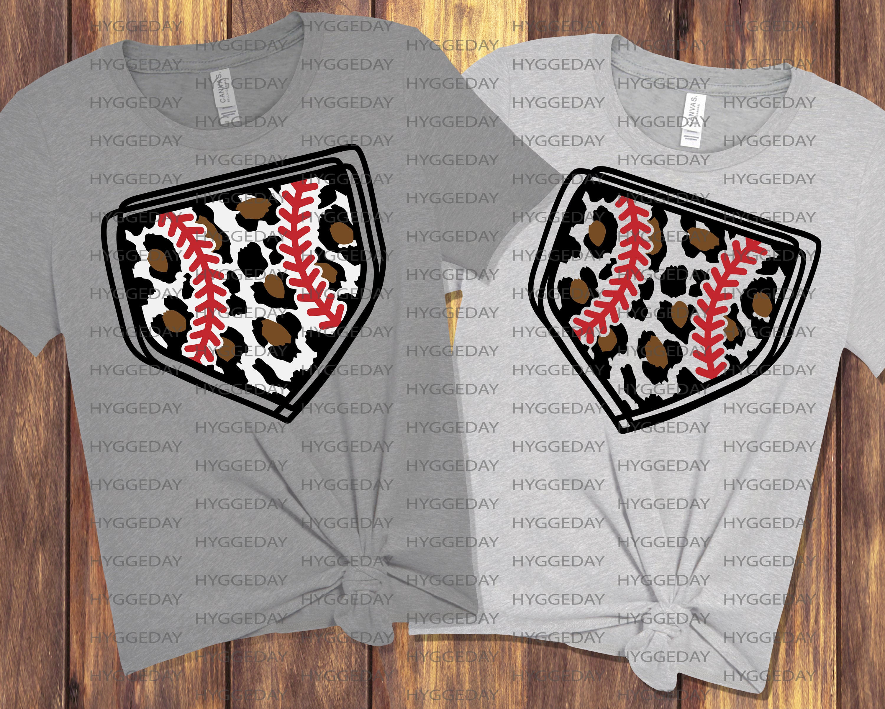 Download Leopard Doodle Home Base Svg Dxf Png Baseball Softball Etsy