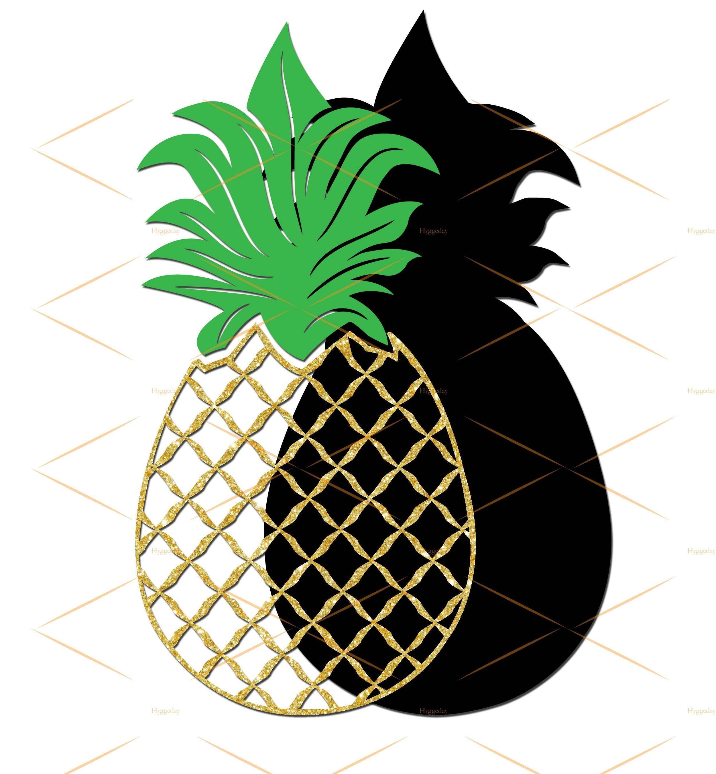 Pineapple Top SVG