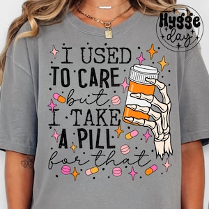 Ich pflegte PNG, digitaler Download, Sublimation, Sublimieren, Schädel, Skelett, Rezept, Medikamente, Pille, Angst, lustig, tot Pflege
