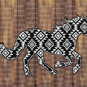 Aztec Horse Svg Dxf PNG, equestrian, love, stable, farm, country, show time, Cut files, files for: silhouette, cricut, sublimate