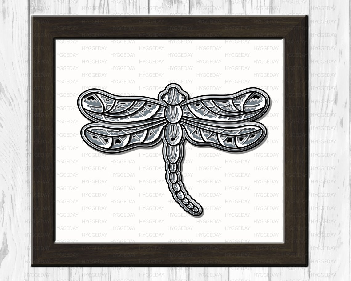 Free Free 151 Dragonfly Layered Mandala Svg SVG PNG EPS DXF File