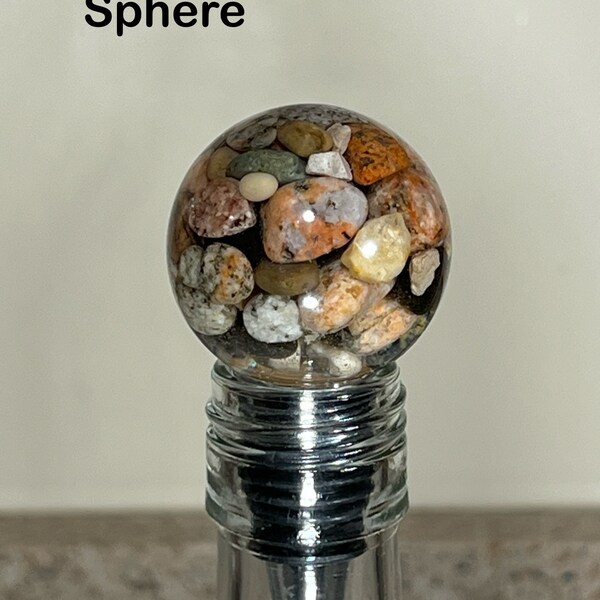 Great Lakes Stone Wine Stopper