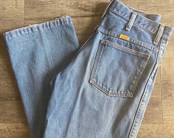 rustler rigid jeans