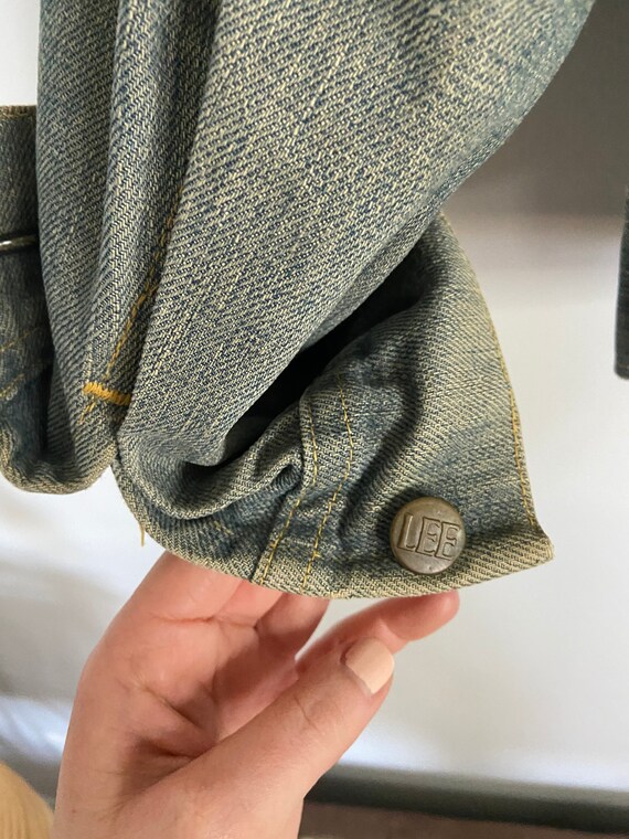 Vintage 70s Lee Harley Davidson Denim Jacket - image 9