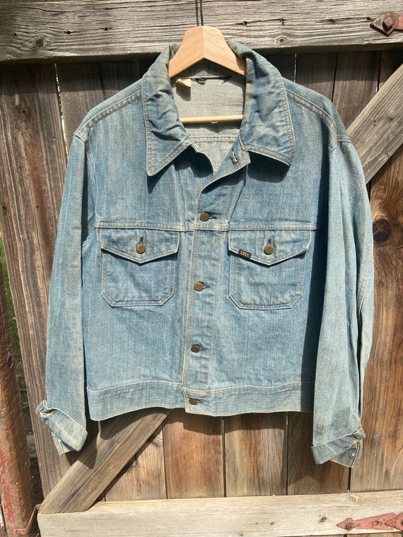 Vintage 70s Lee Harley Davidson Denim Jacket - image 4