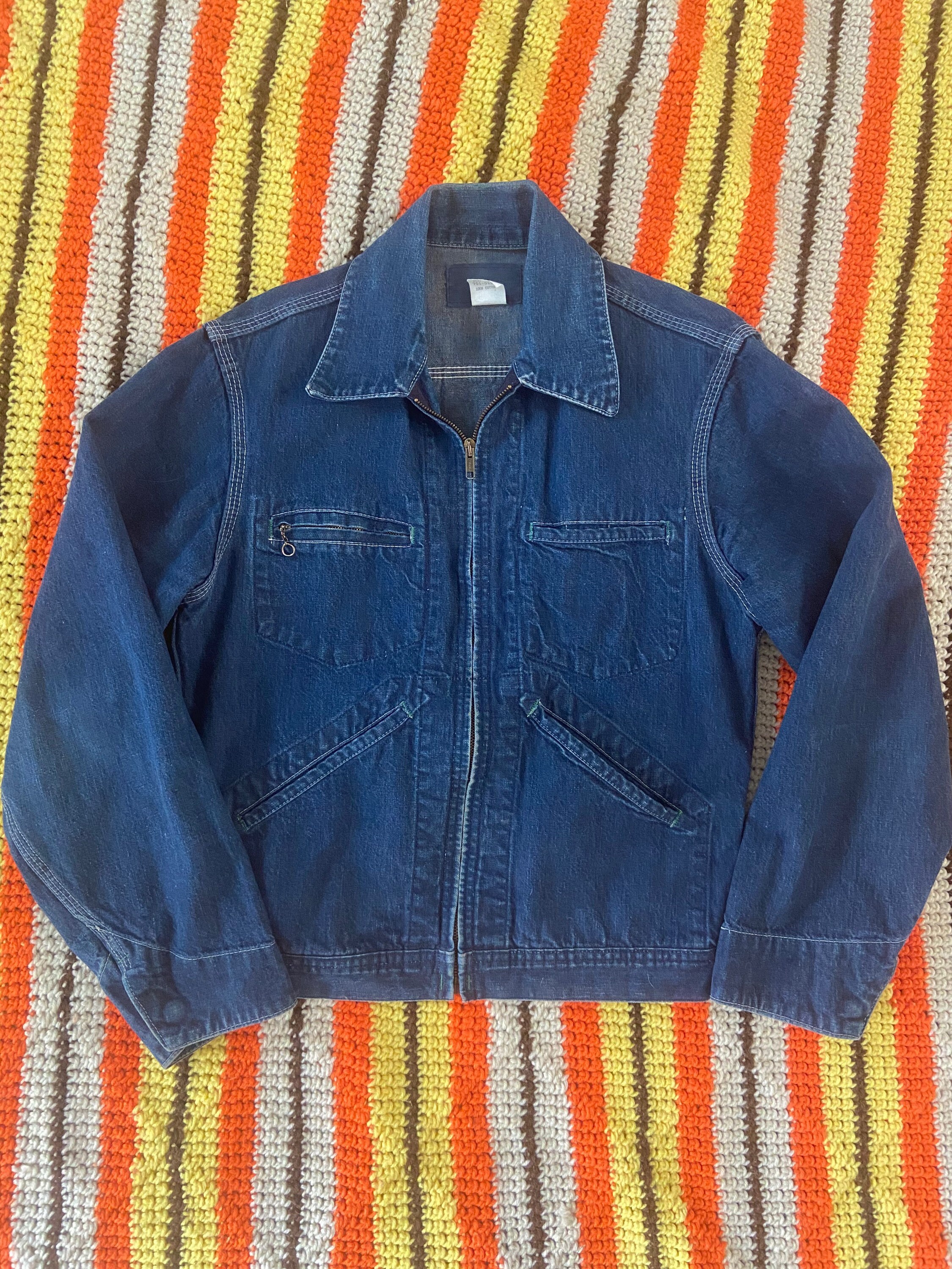 Oshkosh Denim Jacket - Etsy クリーニング 1960年代【VINTAGE】OSHKOSH B'GOSH denim JKT Gジャン/デニムジャケット