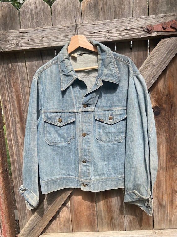 Vintage 70s Lee Harley Davidson Denim Jacket - image 5
