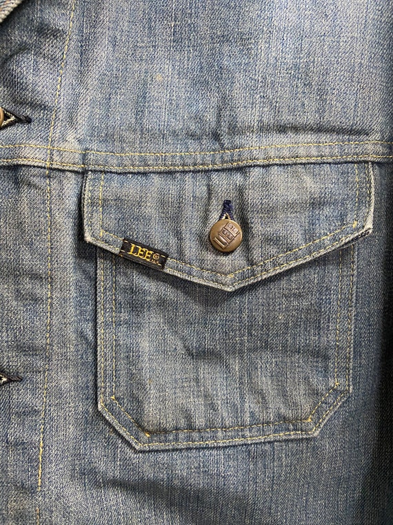 Vintage 70s Lee Harley Davidson Denim Jacket - image 6