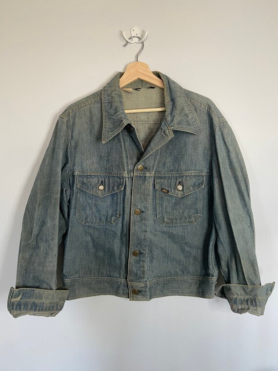 Vintage 70s Lee Harley Davidson Denim Jacket