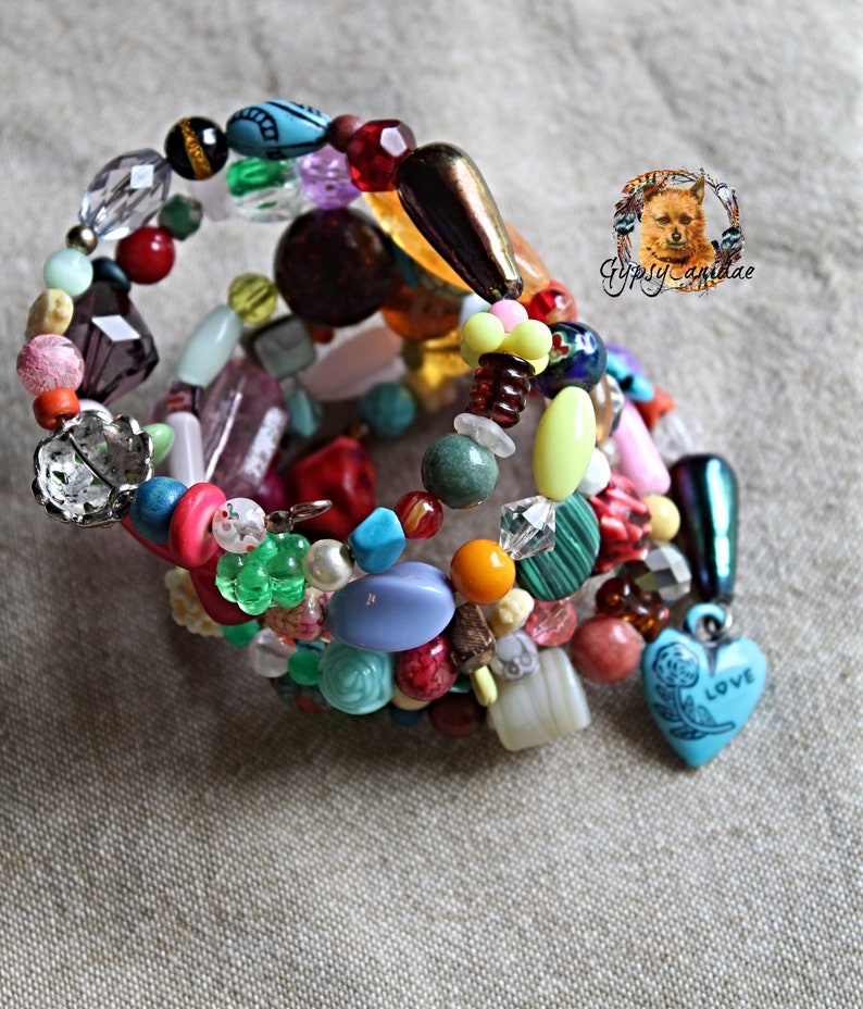 Love and Pride Memory Wire Bracelet LGBTQ Jewelry Boho Bracelet Pride Jewelry Rainbow Bracelet Memory Wire Cuff Wrap Bracelet