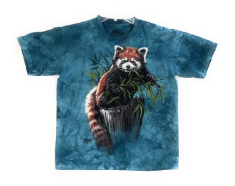 The Mountain Unisex Adult Red Panda Portrait Animal T Shirt