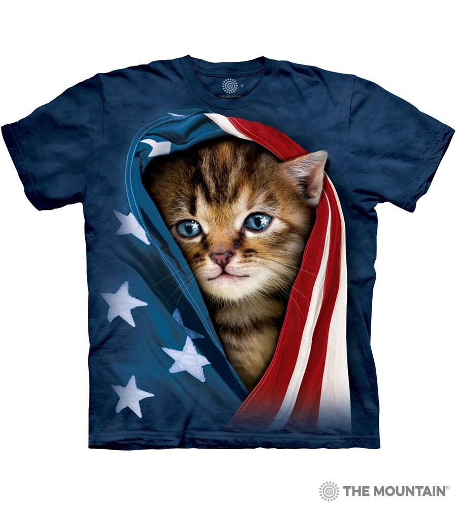 The Mountain 100% Cotton Unisex Adult T-shirt Patriotic - Etsy
