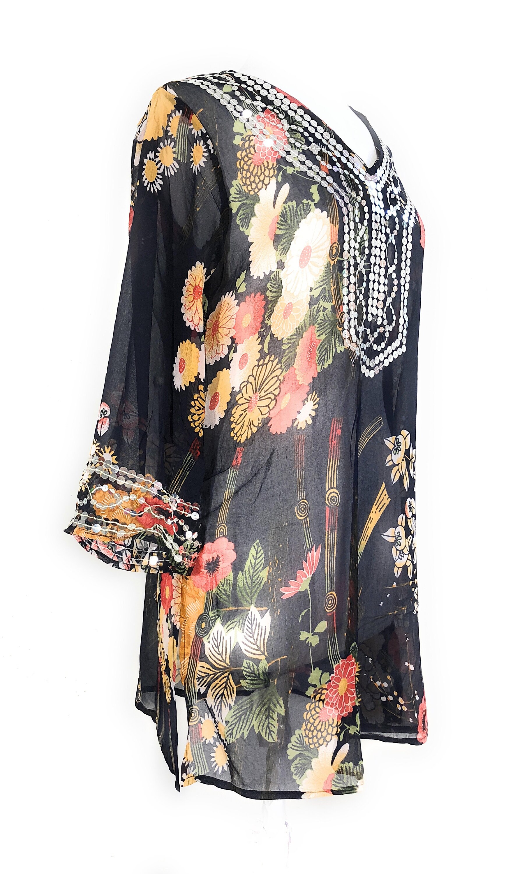 Semi Sheer Swimwear Cover up 