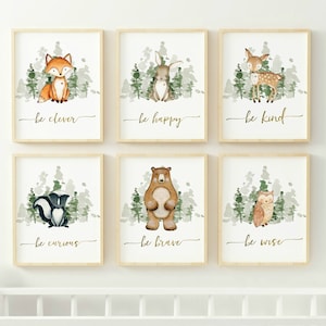 woodland nursery decorations