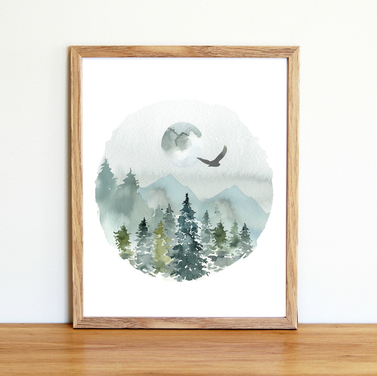 Woodland Nursery Prints Nursery Prints Boy Nursery Prints Etsy