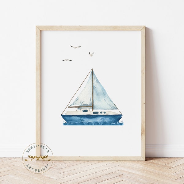 Sailboat Nursery Etsy Sailboat Nursery Etsy