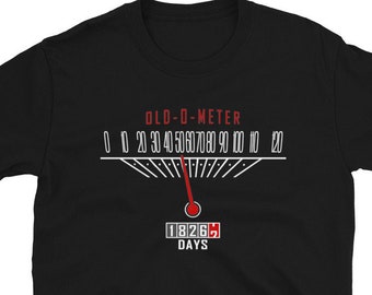 Oldometer 50. Geburtstag Shirt - Geburtstagsgeschenk für Männer Alter Auto Restaurator Oldtimer Mechaniker