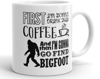 Details about   Bigfoot Forestland Security Graphic Black Mug Free Shipping 