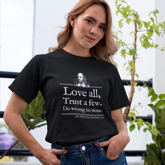 Shakespeare Quote Tshirt Hamlet English Literature Gift Play Shakespeare Quote Tshirt Hamlet English Literature Gift Play