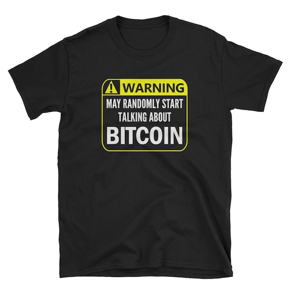 T-shirt Humoristique Bitcoin - Motif Meme "Bitcoin Maxi", Unisexe, Marque Oro Y Plata