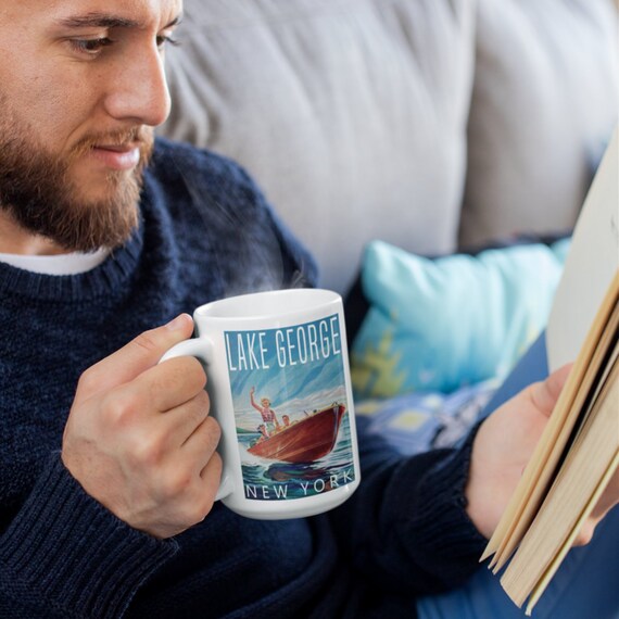 1950 Chris Craft Mug 11oz by Retro Boater 1950 Chris Craft Mug 11oz by Retro Boater