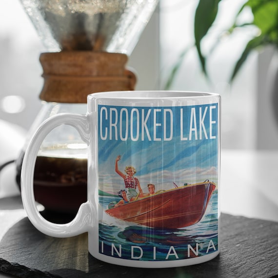 Vintage Boat Party by Retro Boater 11oz Mug Vintage Boat Party by Retro Boater 11oz Mug