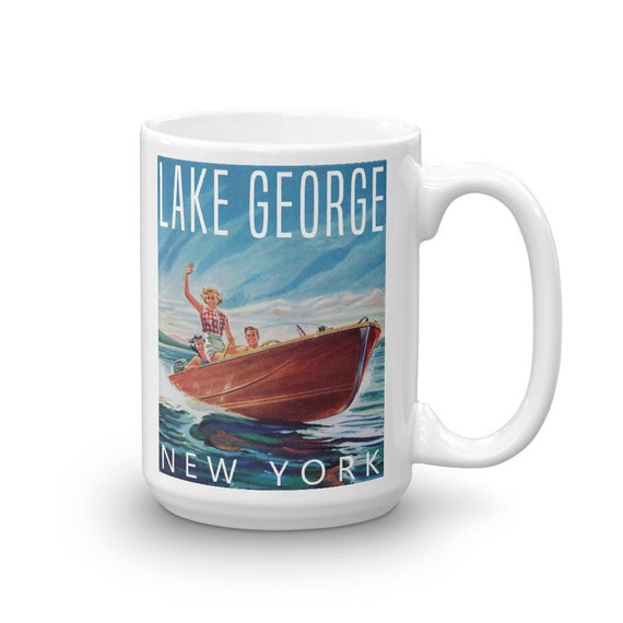 1950 Chris Craft Mug 11oz by Retro Boater 1950 Chris Craft Mug 11oz by Retro Boater