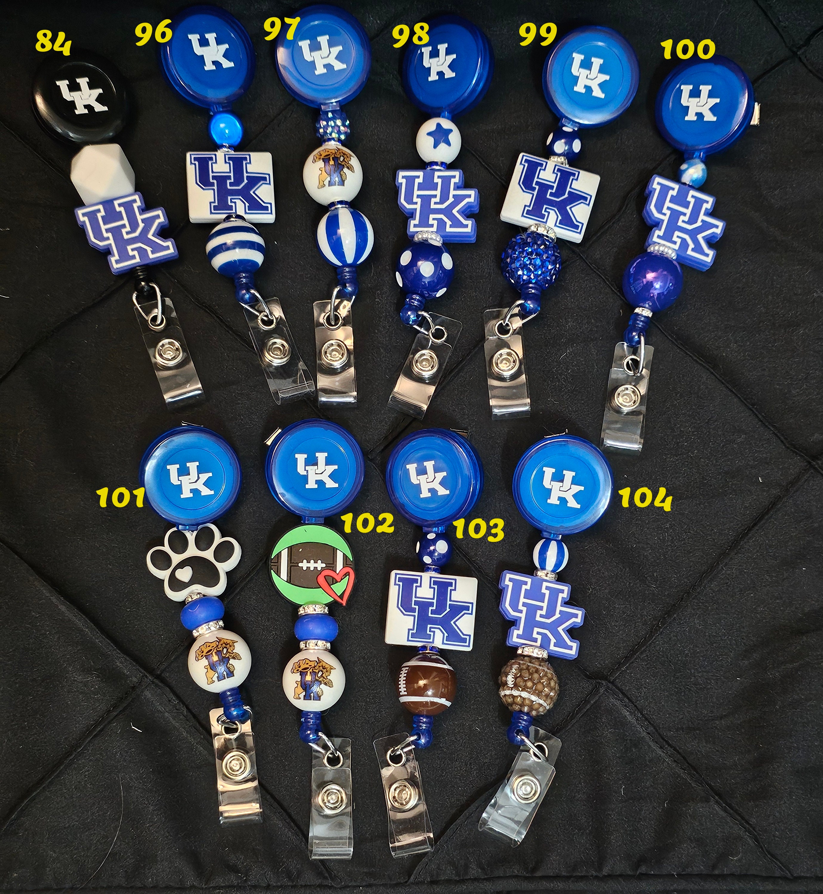 Yankees Keychain Kentucky Wildcats NCAA Mascot Breakaway Lanyard - Main Image