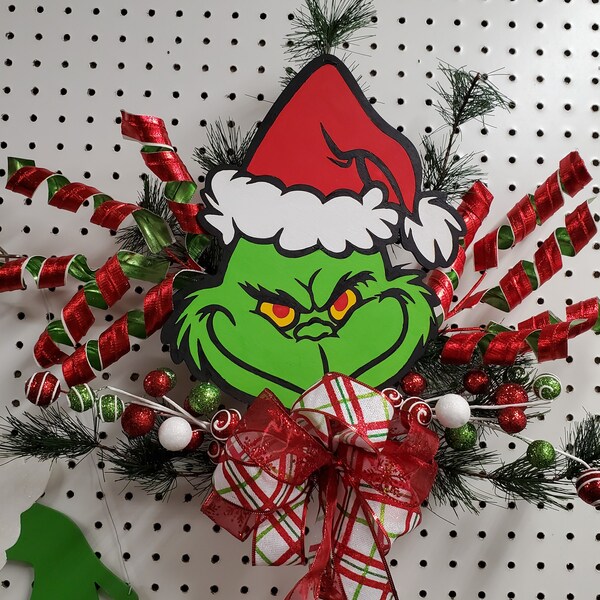 Grinch Tree Topper Legs Etsy