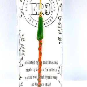 Patintbrush - single, one of a kind paintbrush for artists, crafters, unique gift