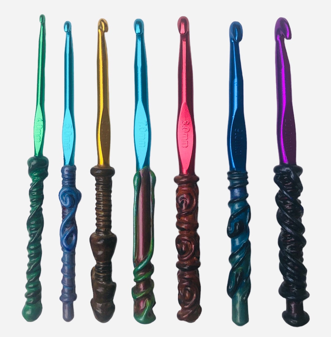 Custom Crochet Hook in Sizes 4mm10mm, One of a Kind Crochet Hook Etsy