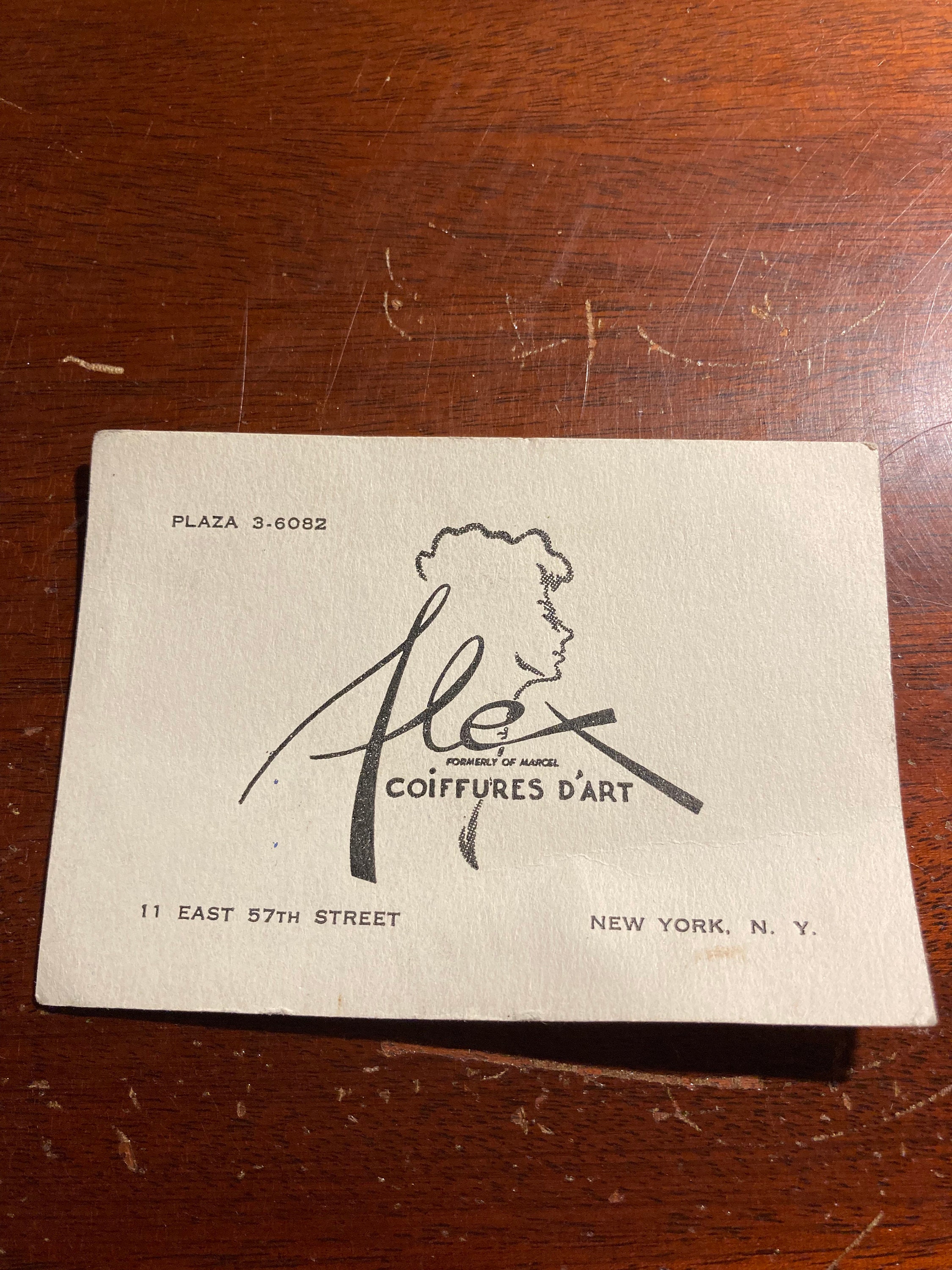 Alex Formerly of Marcel Coiffures Dart Manhattan New York - Etsy Norway Alex Formerly of Marcel Coiffures Dart Manhattan New York - Etsy Norway