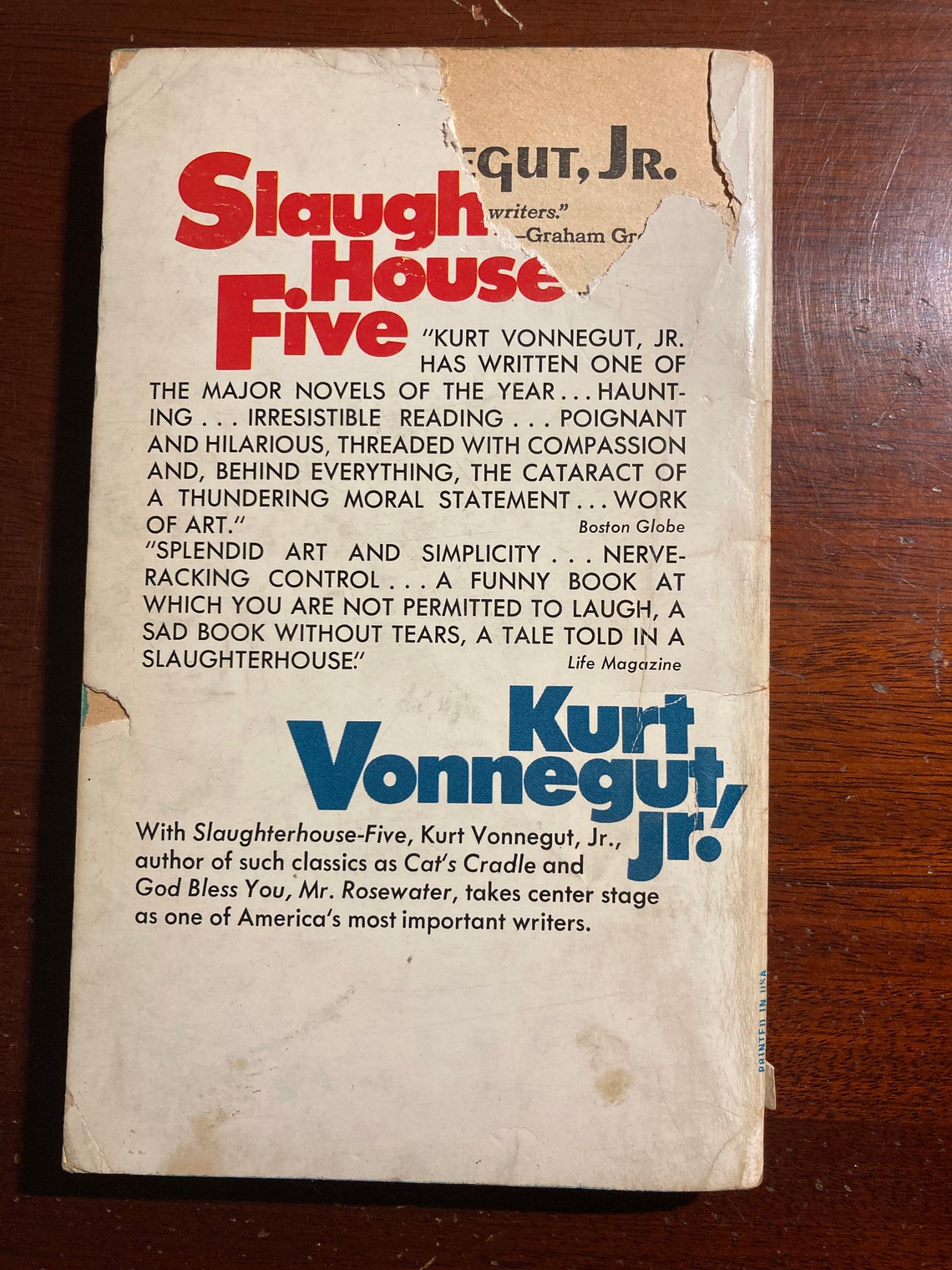slaughterhouse five by kurt vonnegut jr slaughterhouse five by kurt vonnegut jr