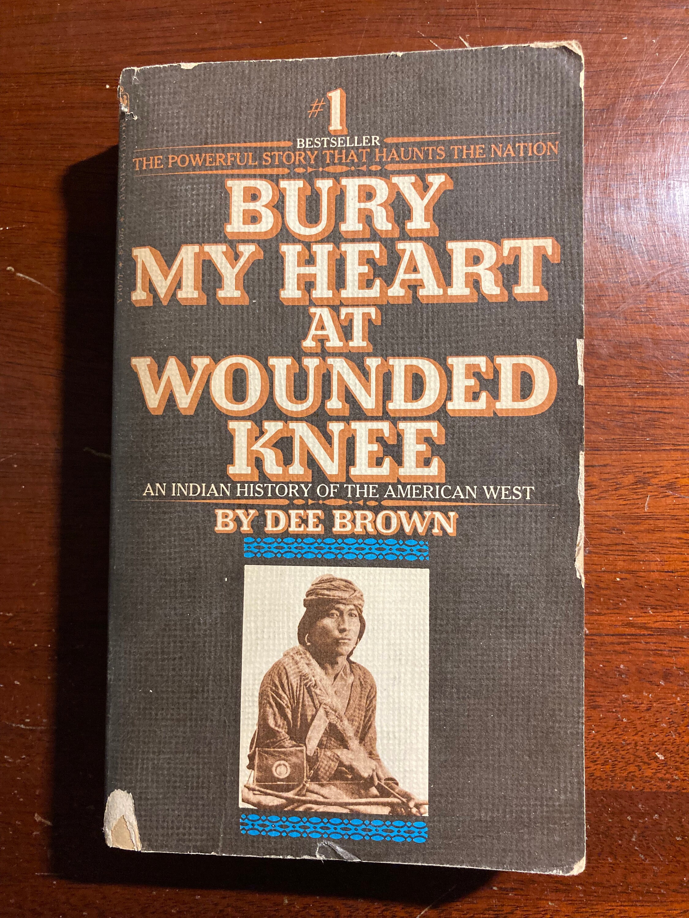 Bury My Heart At Wounded Knee Dee Brown 1972 1970s Vintage Etsy