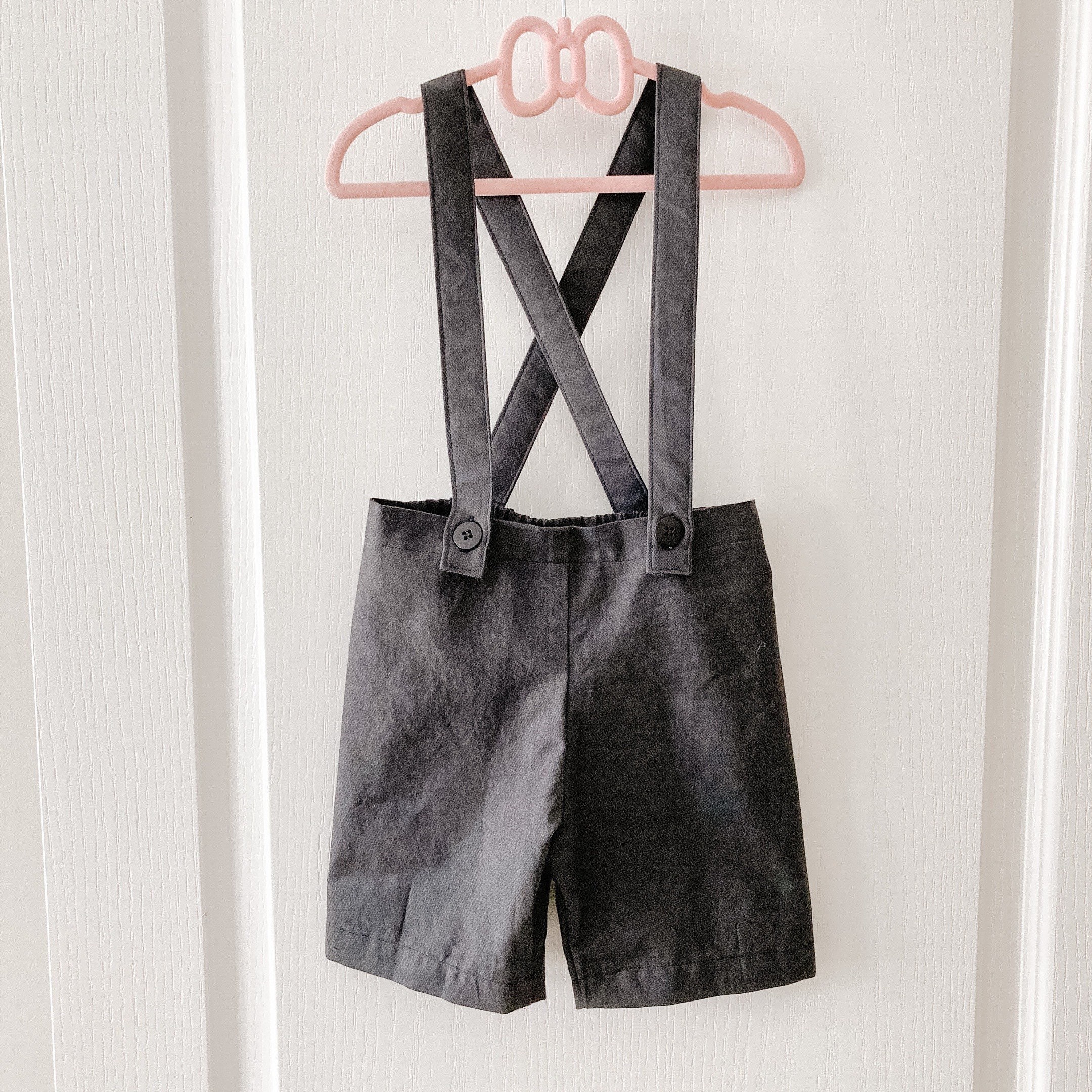 Suspender Shorts for Boys Multiple Colours Available Boys Etsy