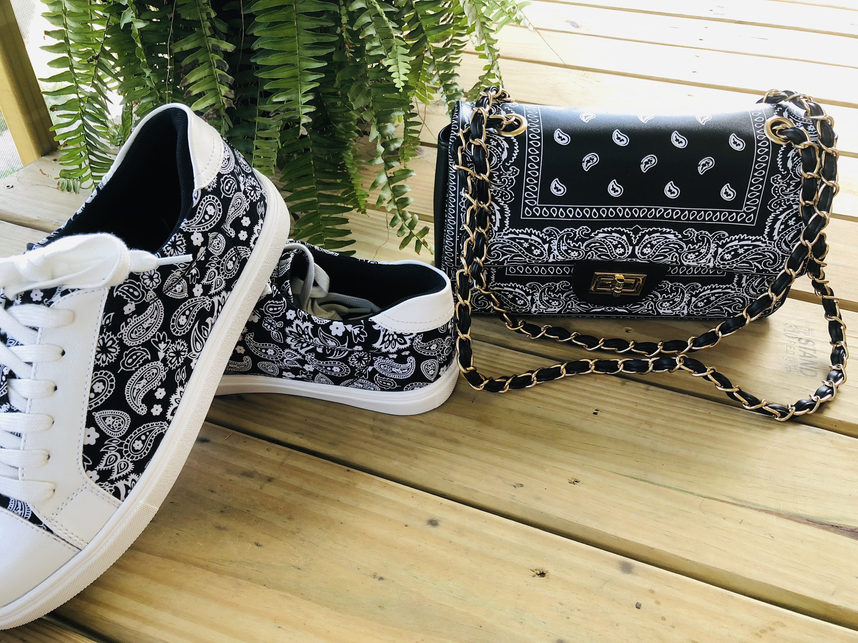 Matchıng Sneaker & Bag 3 PICES ,Handbag and shoe set ,Sneaker with