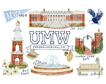 Mary Washington art print