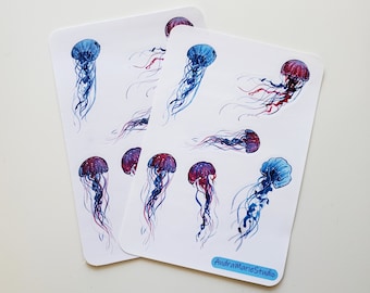 Jellyfish Sticker Sheet