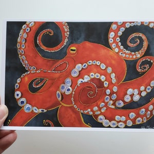 Octopus Art Print
